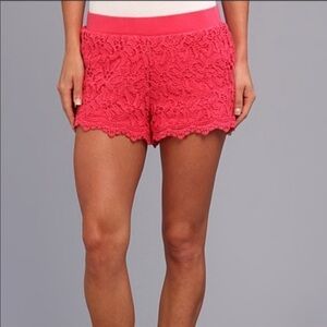 Lilly Pulitzer Lacie Shorts Lipstick Pink XS